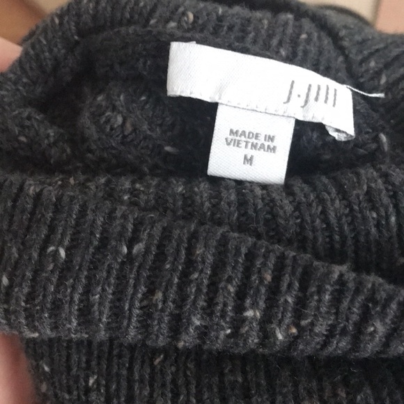 J Jill charcoal flecked turtleneck EUC - Picture 5 of 6